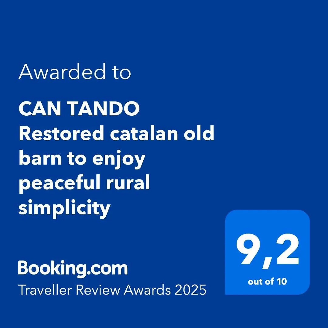 Can Tando, antiguo pajar de piedra restaurado Sant Jordi Desvalls 0*,  España